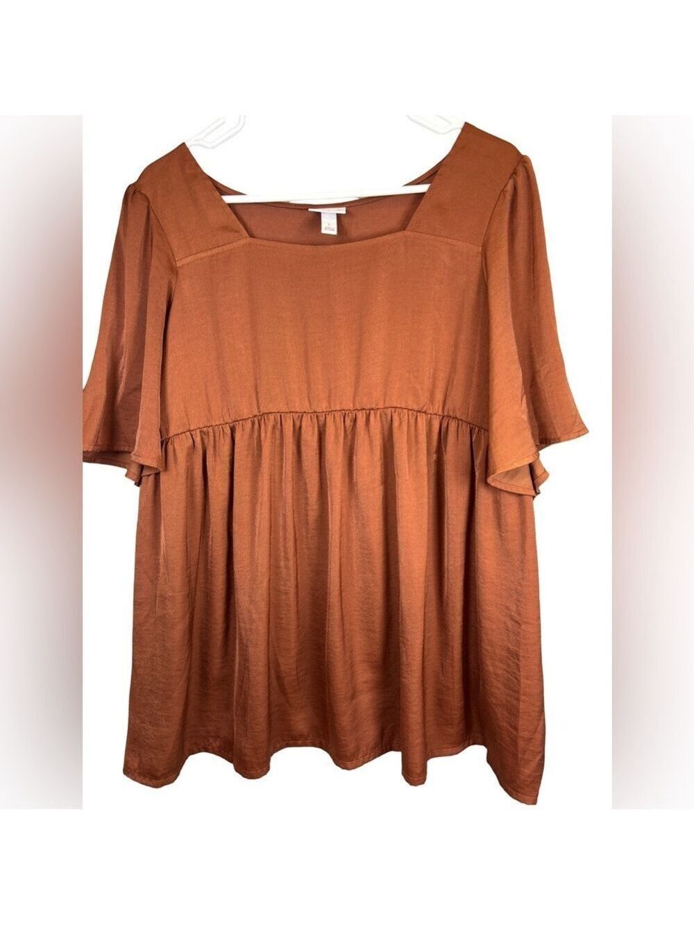 Isabel Maternity by Ingrid & Isabel Terracotta Blouse Large